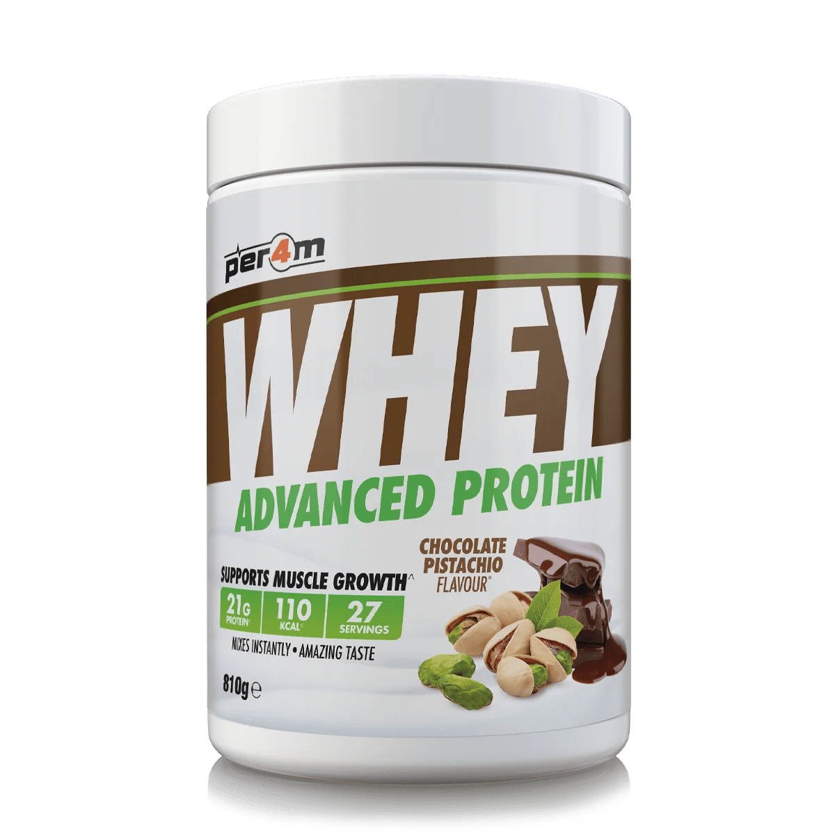 PER4M Whey Protein Chocolate Pistachio (810 g)
