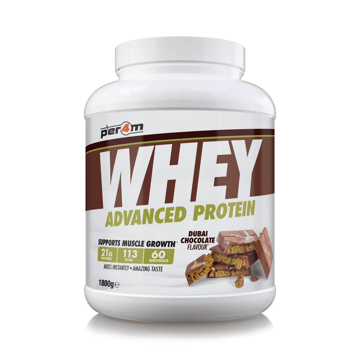 PER4M Whey Protein Dubai Chocolate (1800 g)