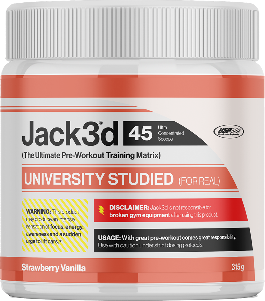 Jack3d Advanced Pre-workout Strawberry Vanilla (315 g)