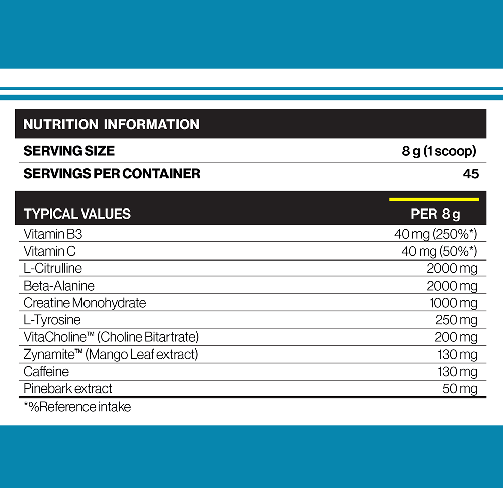 Jack3d Advanced Pre-workout - 360 g – Energy Drink