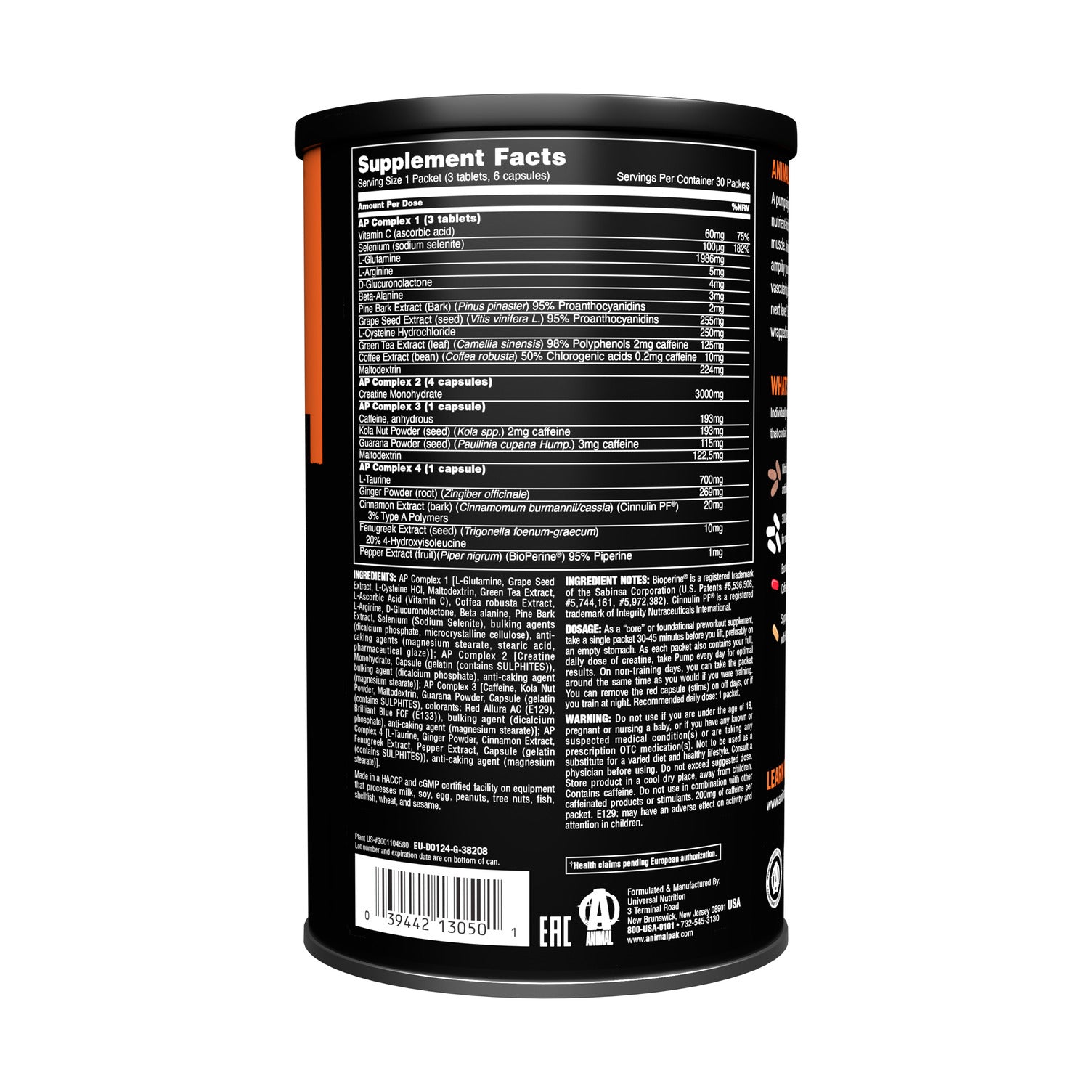 Animal Pump (30 packs)