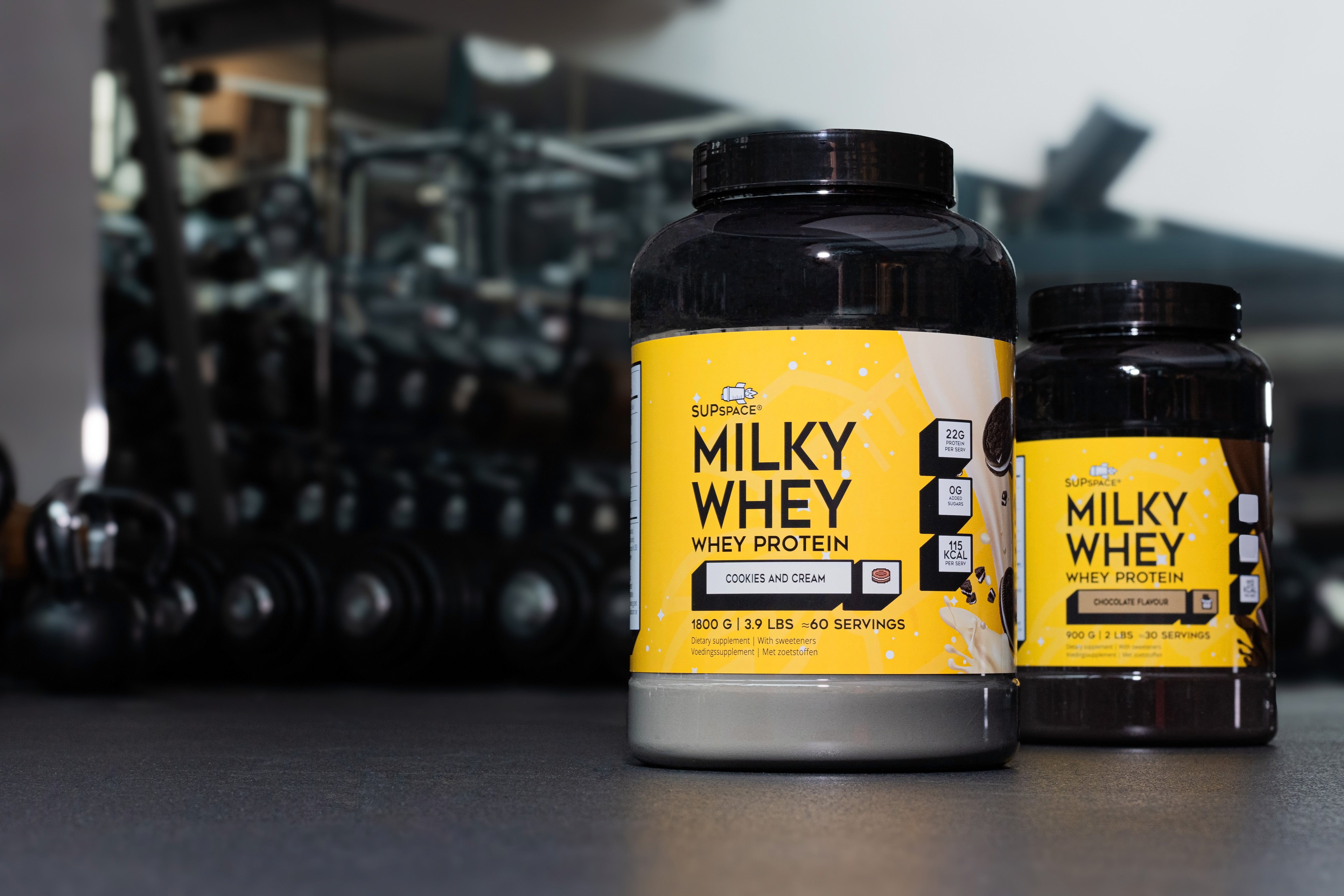 Supspace Milky Whey Protein Cookies & Cream (1800 g)