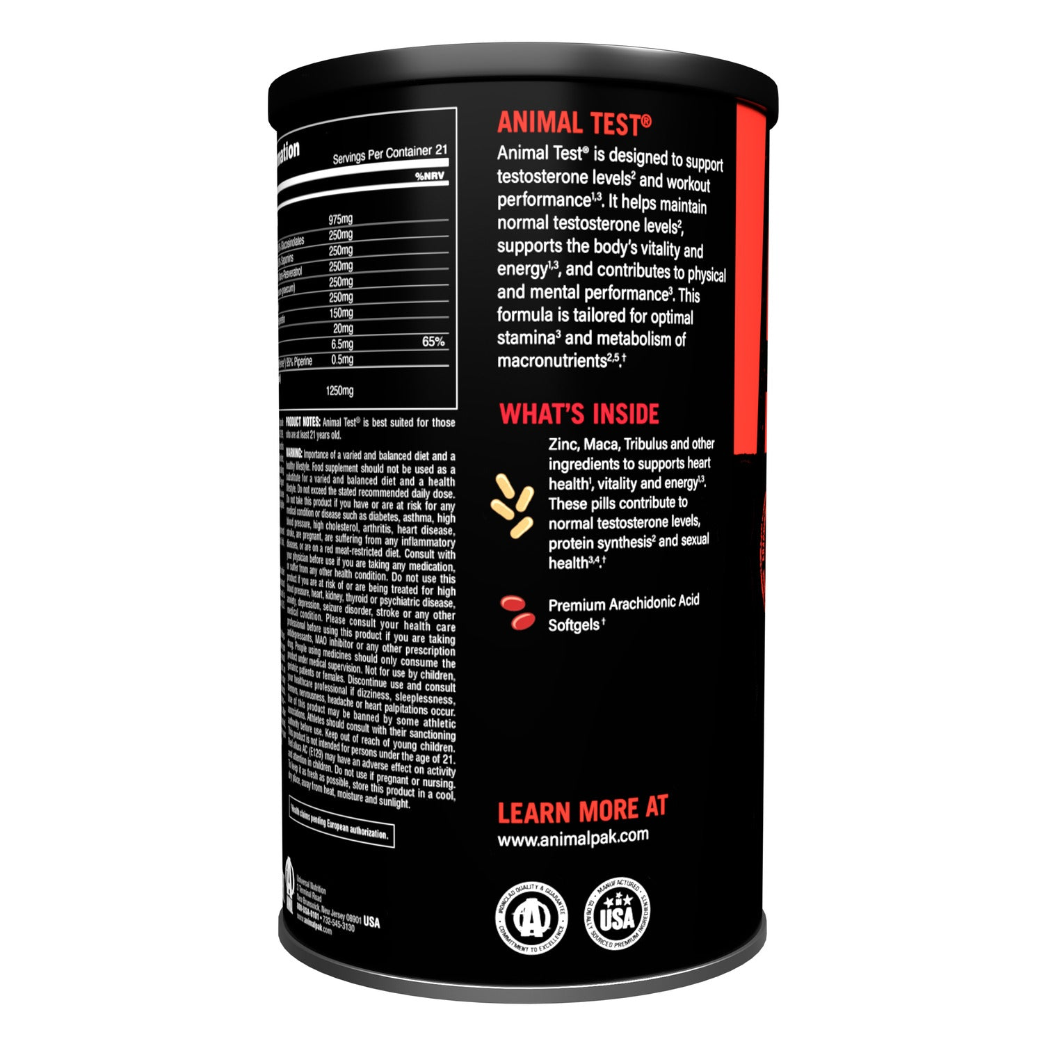 Animal Test (21 packs)