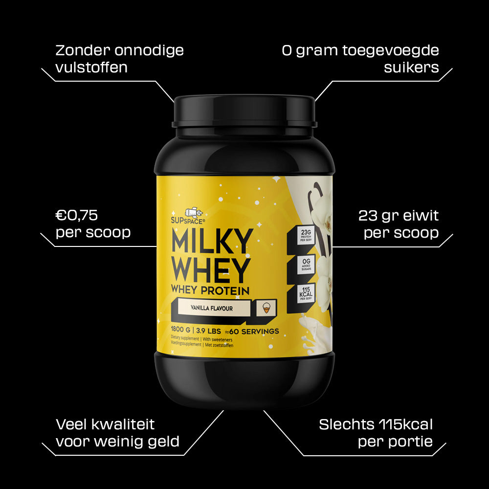 Supspace Milky Whey Protein Banana (1800 g)