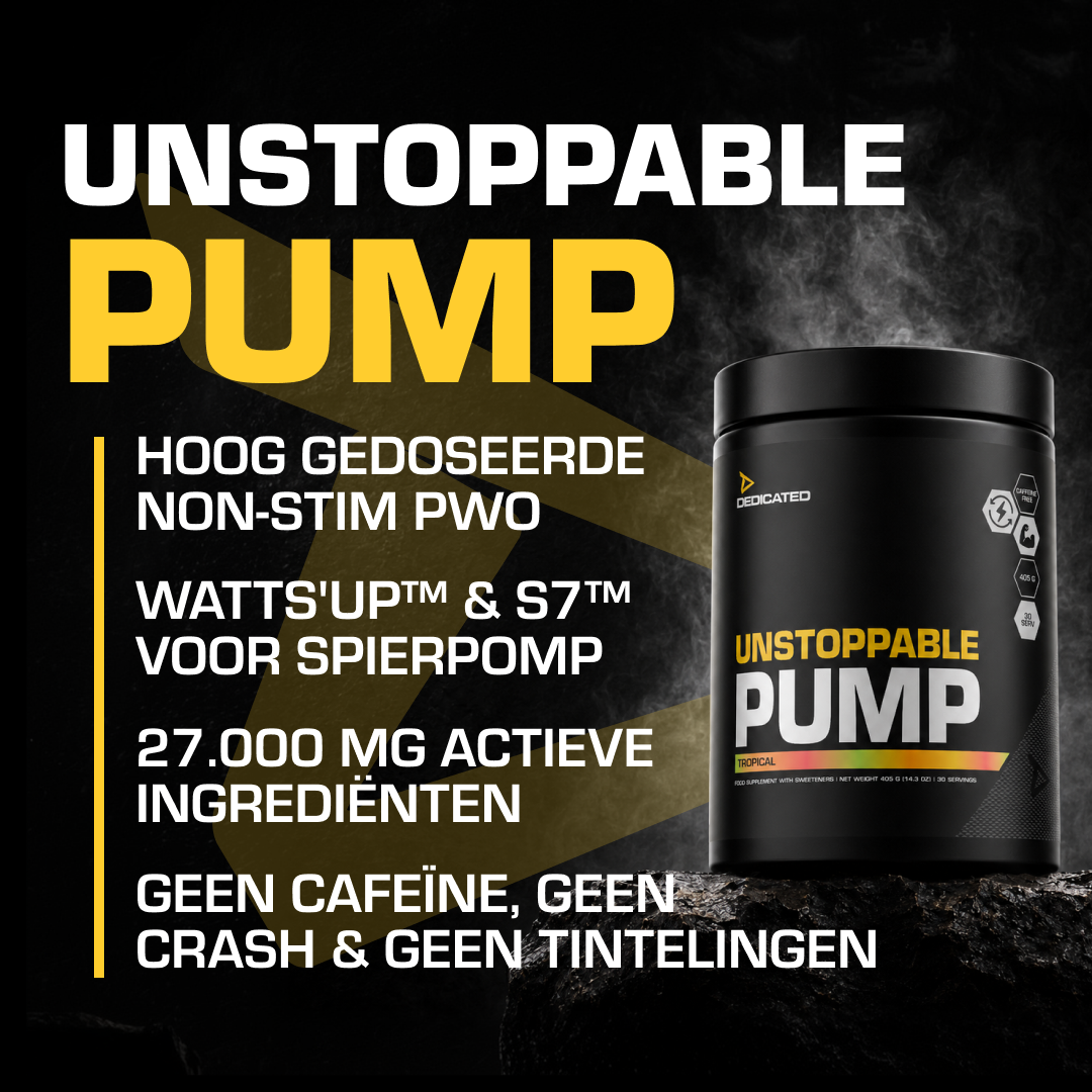 Dedicated Nutrition Unstoppable Pump Tropical (405 g)