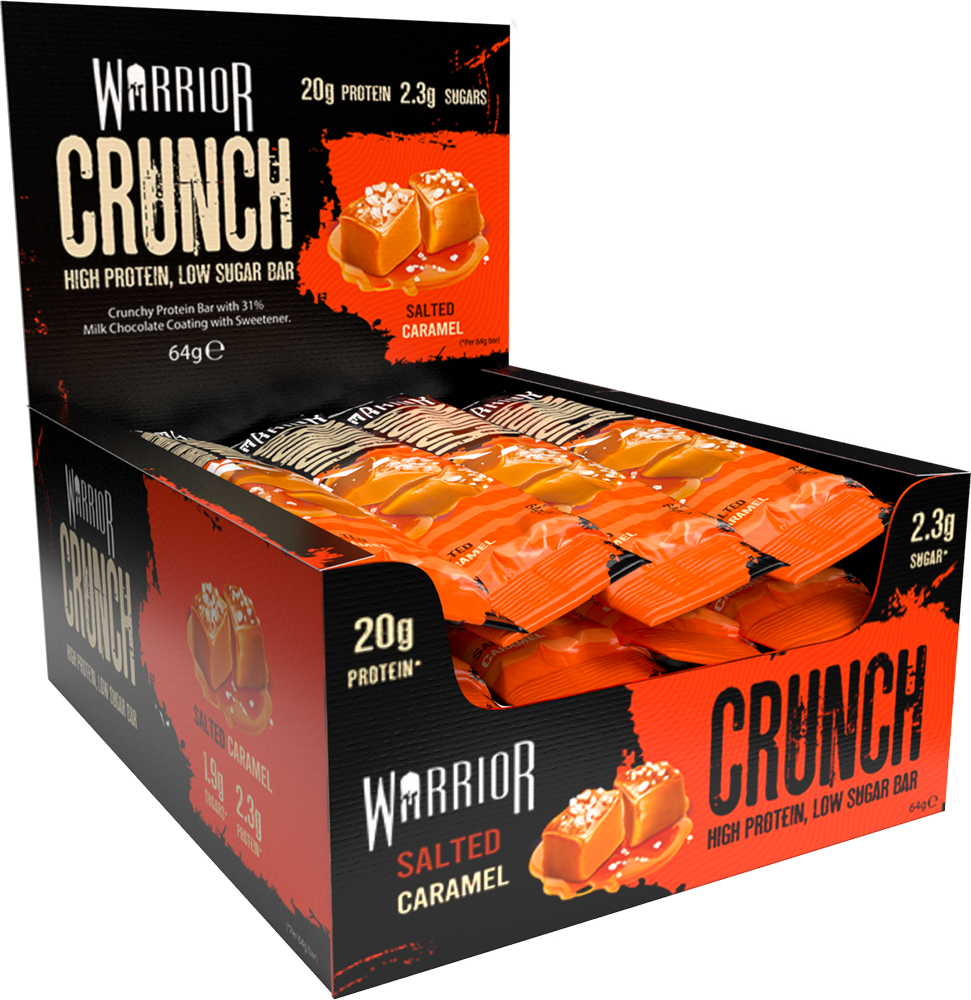 Warrior Crunch Bar Salted Caramel (12 x 64 g)