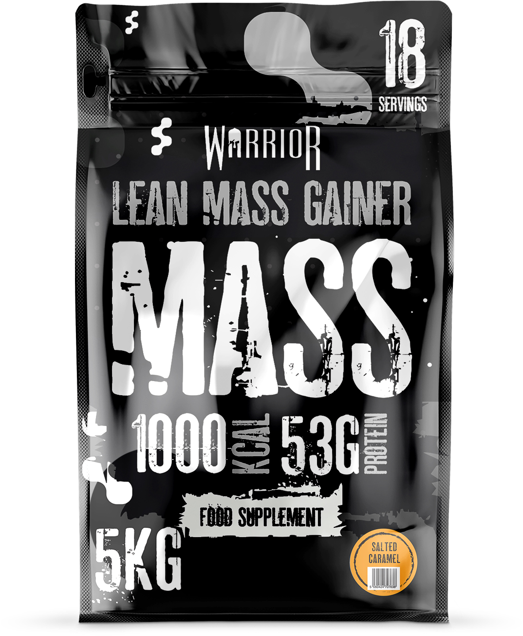 Warrior Mass Lean Mass Gainer Salted Caramel – 5 kg zak