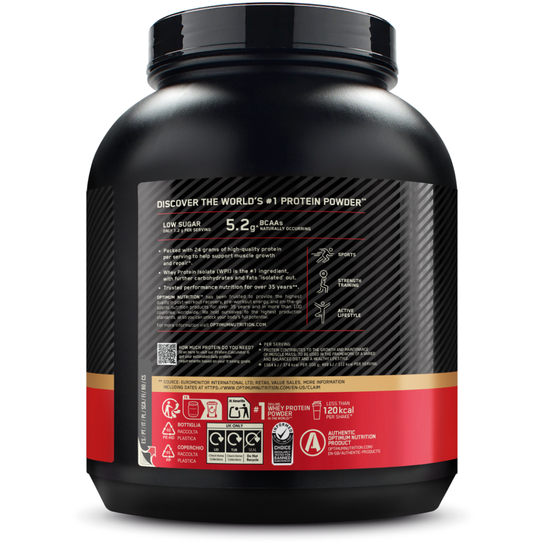 Optimum Nutrition Gold Standard 100% Whey - 2000 g - Vanilla Ice Cream