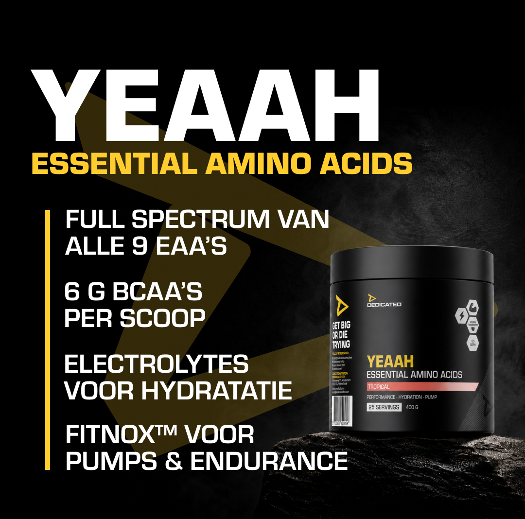 Dedicated Nutrition YEAAH EAA – 400 g - Tropical
