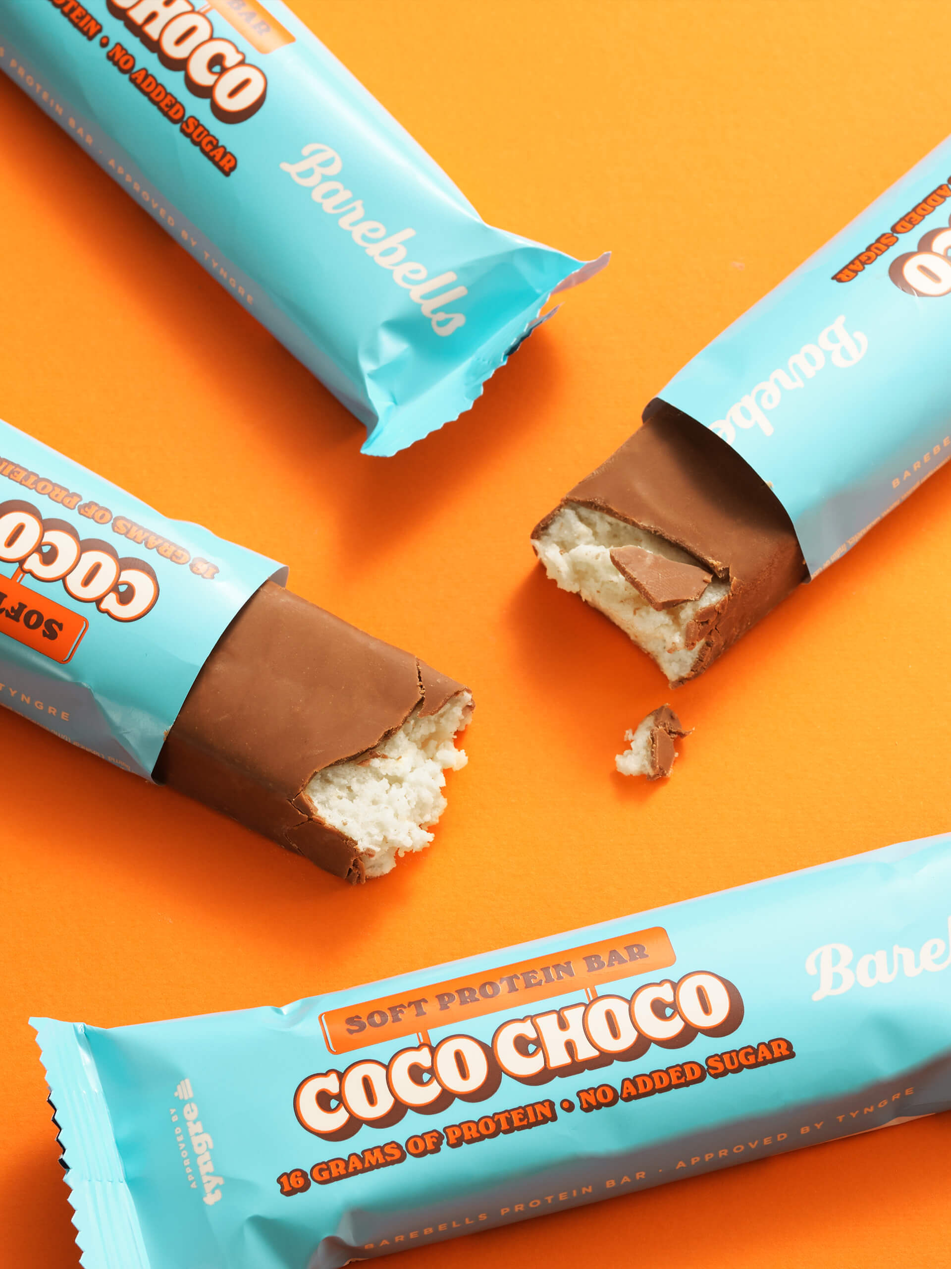 Barebells Soft Protein Bar Coco Choco eiwitrepen met zachte kokosvulling en melkchocolade - productdetail