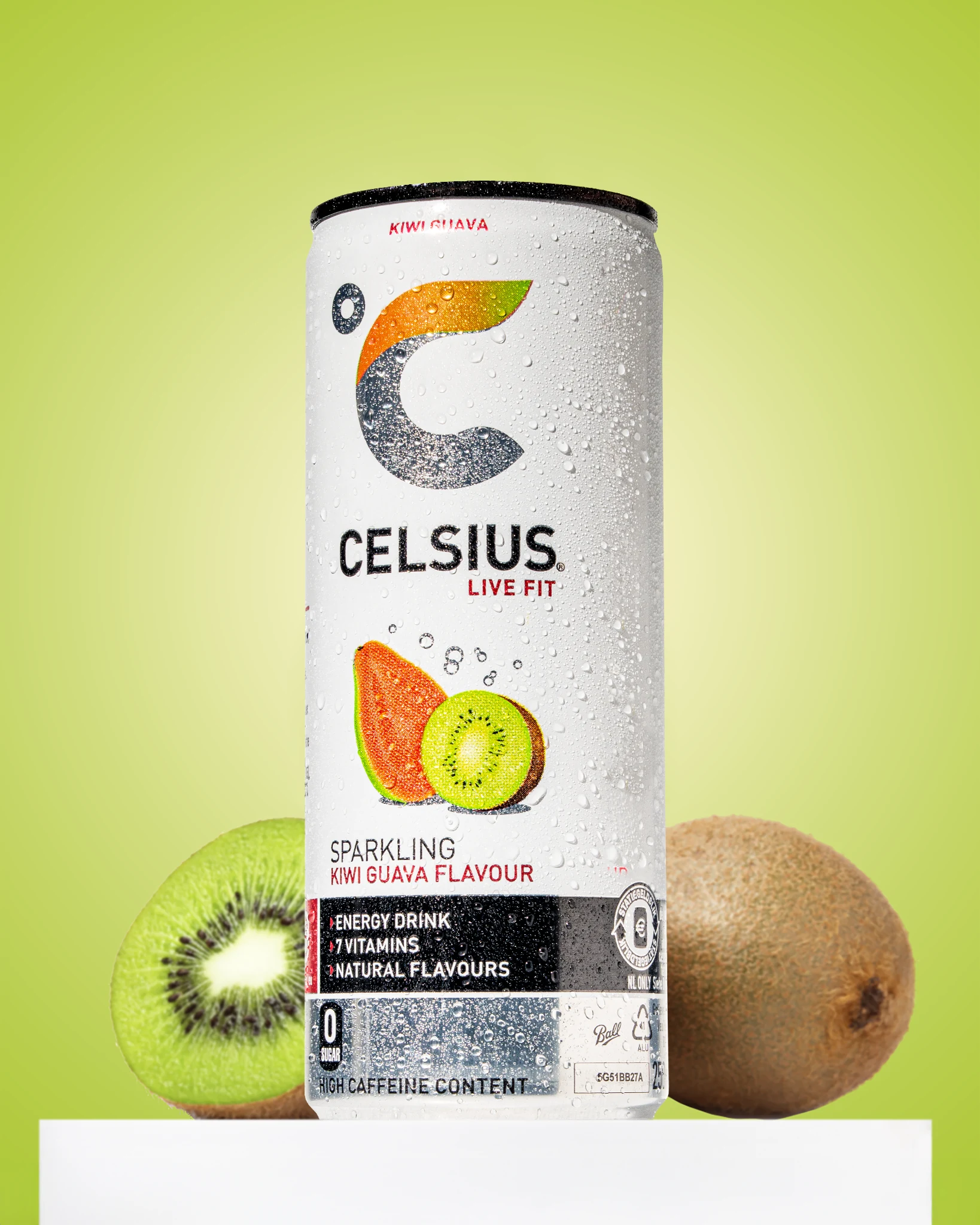Celsius Sparkling Energy Drink Kiwi Guava – sfeerfoto