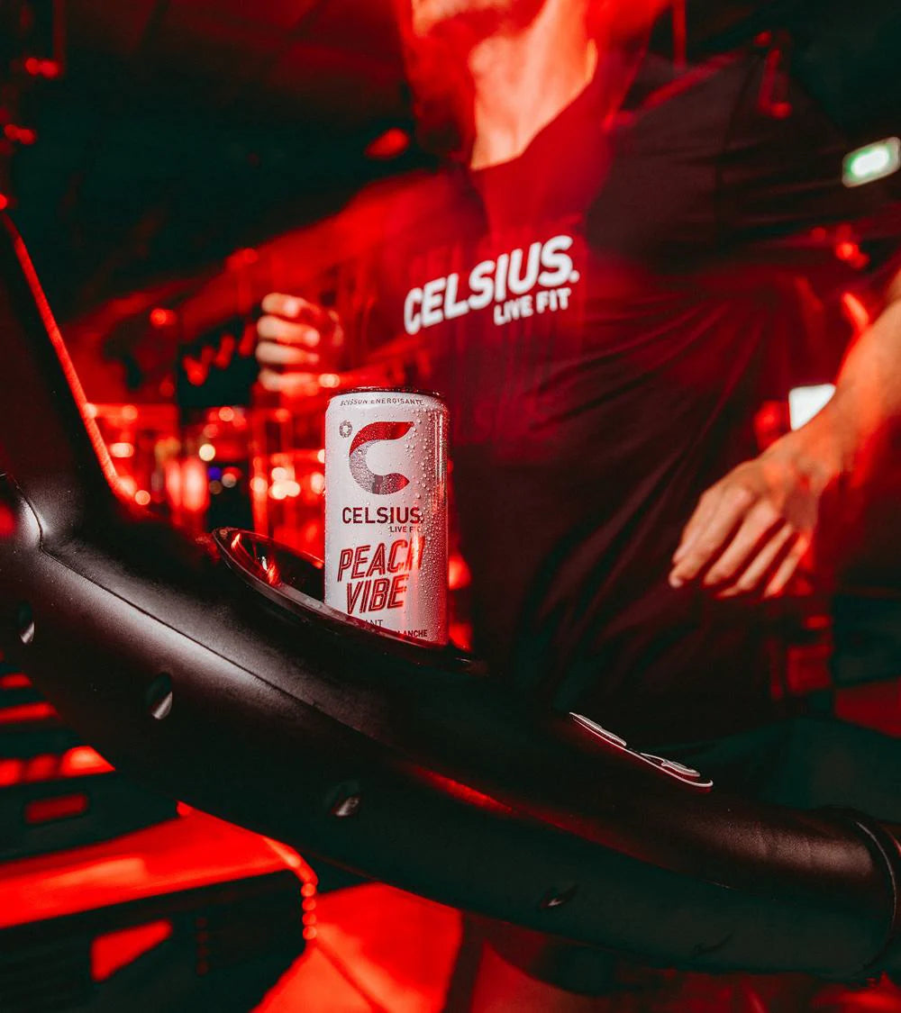 Celsius Sparkling Energy Drink Peach Vibe – sfeerfoto