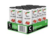 Celsius Sparkling Energy Drink Strawberry Watermelon – multipack tray 12 x 250 ml schuin