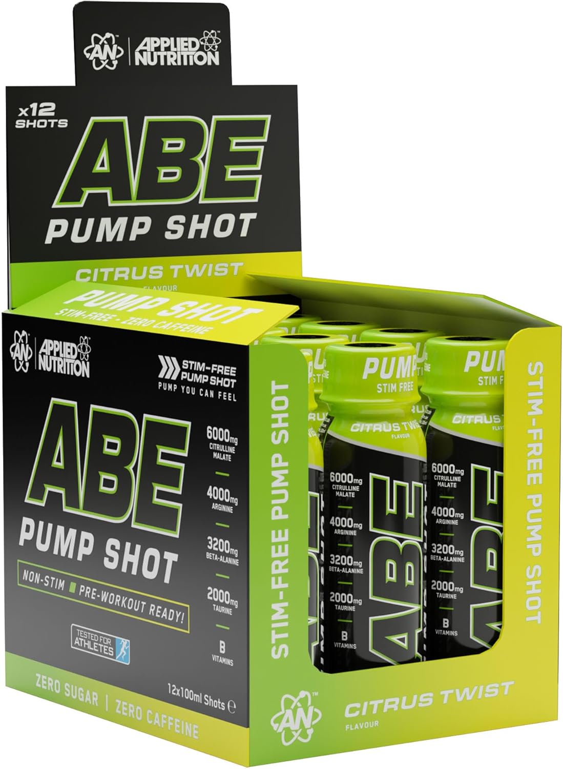 Applied Nutrition ABE Pump Shot - 12 x 100 ml - Citrus Lime