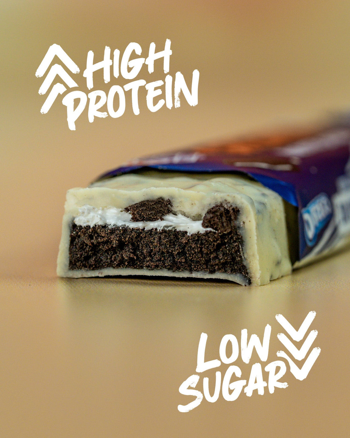 Grenade Protein Bar Oreo White eiwitreep – sfeerfoto 2