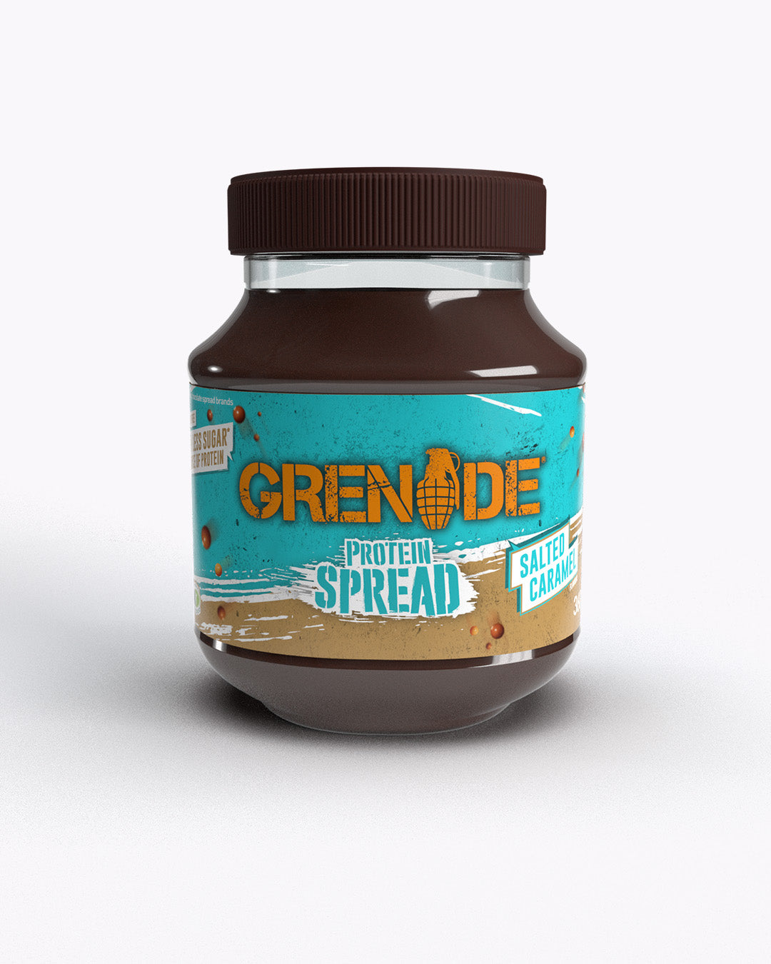 Grenade Protein Spread Salted Caramel eiwitpasta – pot vooraanzicht