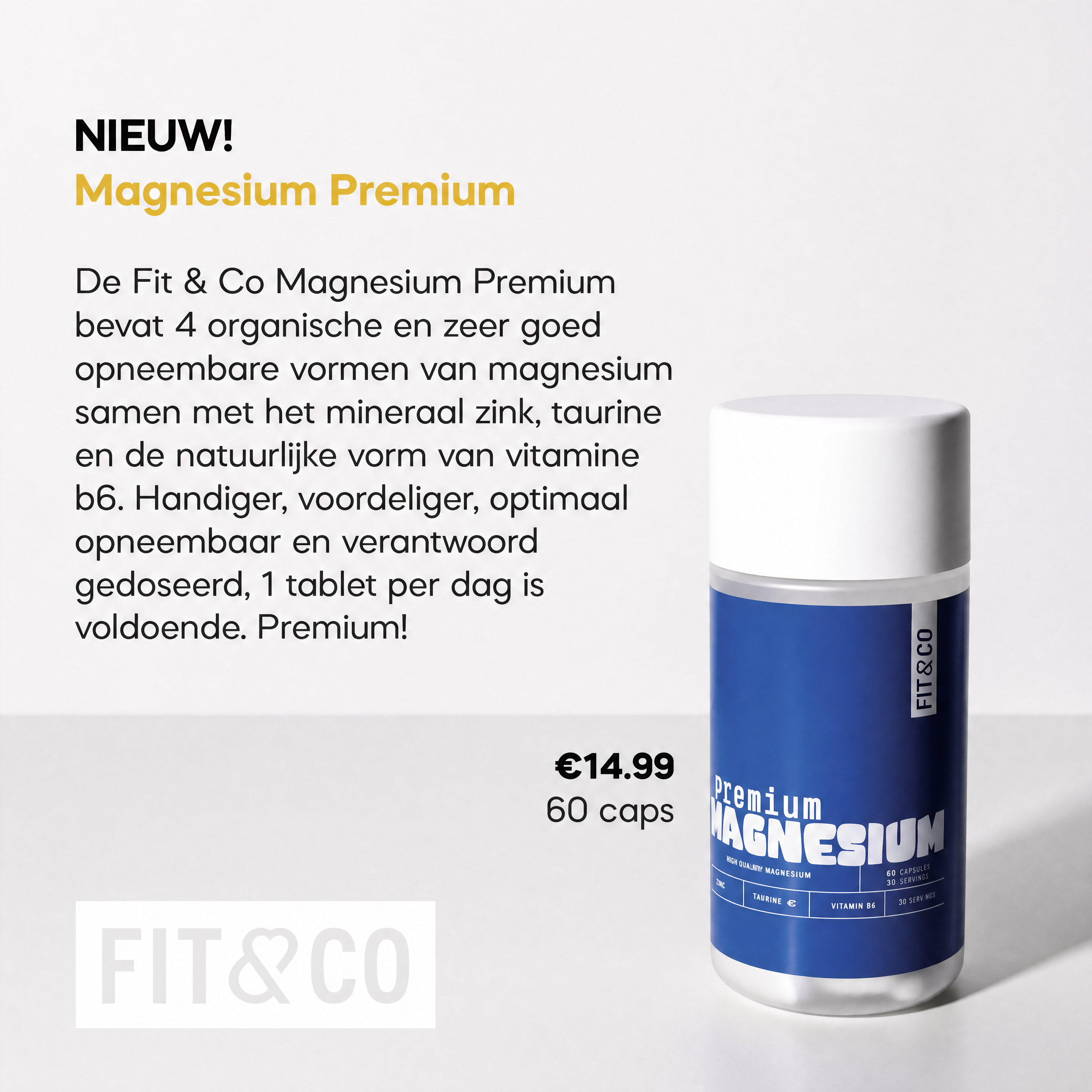 Fit & Co Magnesium Premium (60 tabs)