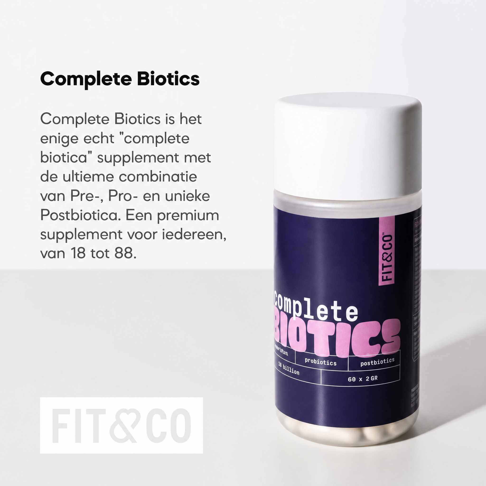 Fit & Co Complete Biotics (60 caps)
