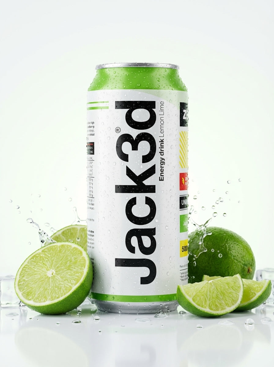 Jack3d Energy – 1 x 500 ml – Lemon Lime