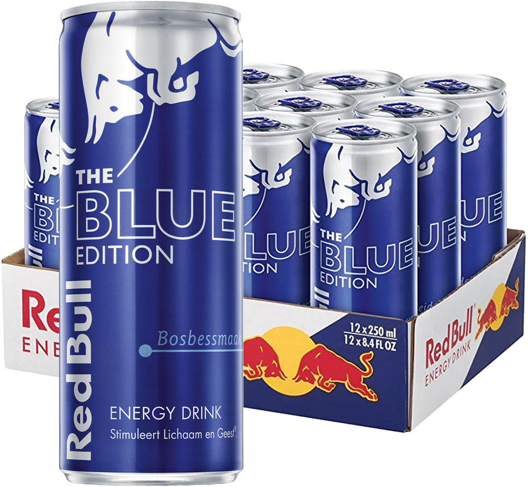 Red Bull Blue Edition Blueberry (12 x 250 ml)