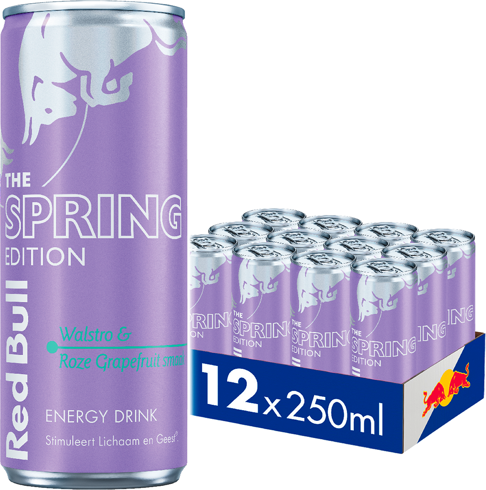 Red Bull Spring Edition Pink Grapefruit (12 x 250 ml)