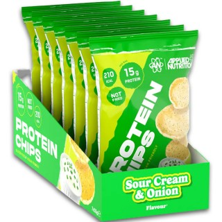 Applied Nutrition Protein Chips - 7 x 50 g - Sour Cream and Chive