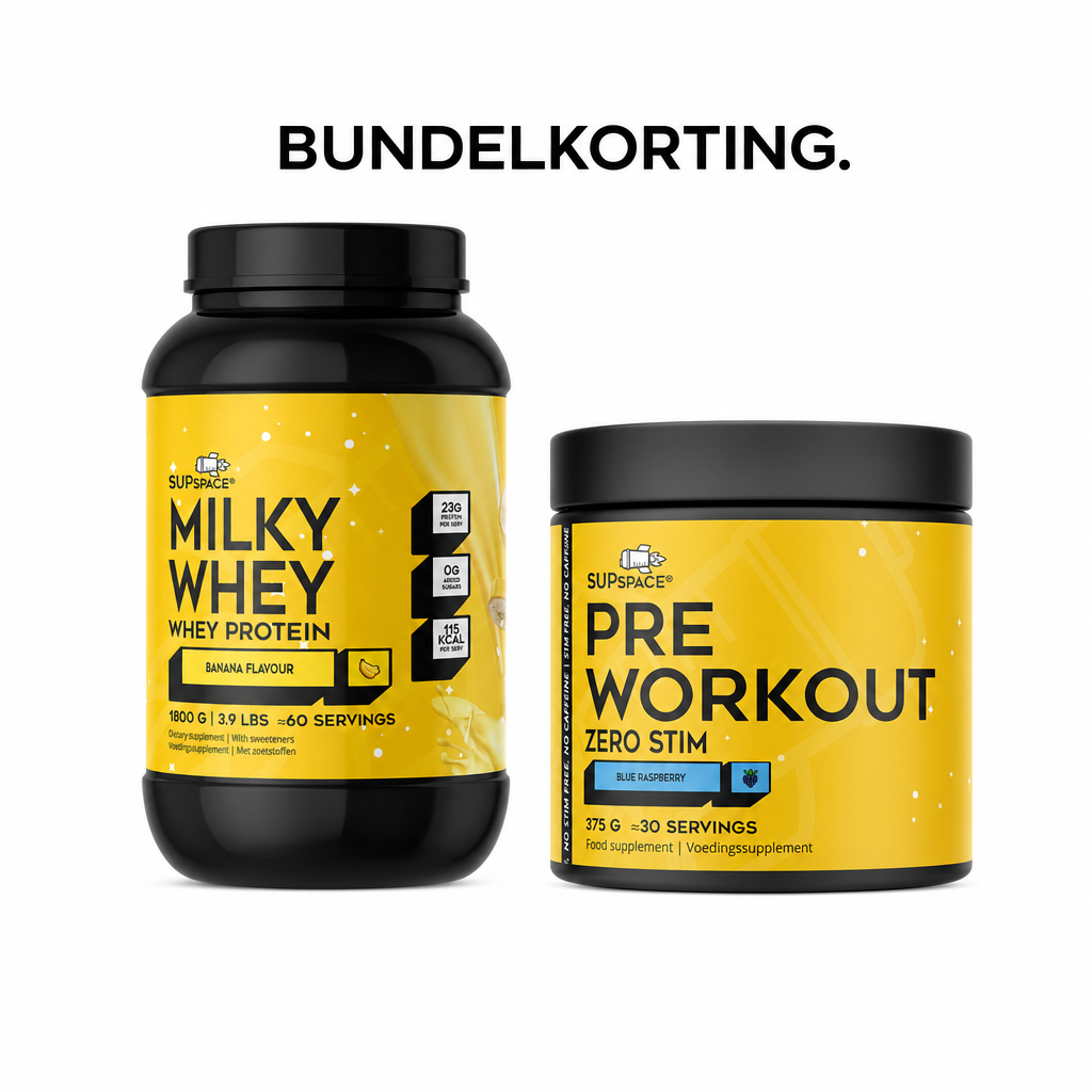 Supspace Milky Whey + Supspace Pre-workout Zero Stim
