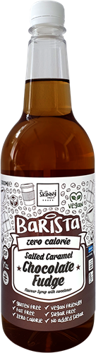 Skinny Barista Coffee Syrup Salted Caramel Chocolate Fudge (1000 ml)