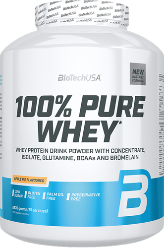 BiotechUSA 100% Pure Whey Apple Pie (2270 g)