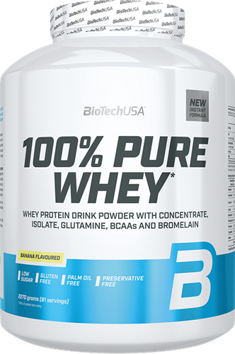 BiotechUSA 100% Pure Whey Banana (2270 g)