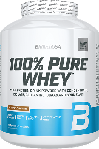 BiotechUSA 100% Pure Whey Hazelnut (2270 g)