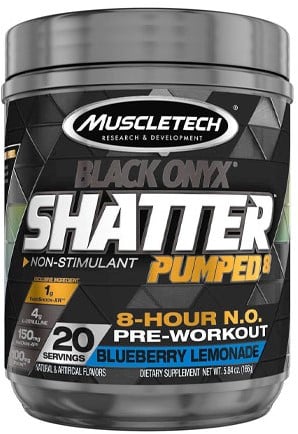 MuscleTech SX-7 Black Onyx Shatter Pumped Blueberry Lemonade (166 g)