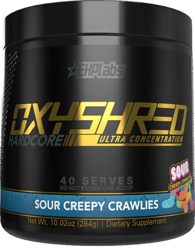 EHP Labs OxyShred Hardcore Sour Creepy Crawlies (40 servings)