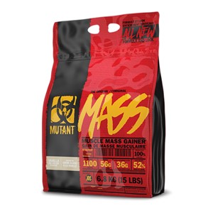 Mutant Mass - Muscle Mass Gainer - Weight Gainer / Mass Gainer - Vanilla Ice Cream - 6800 gram (24 Shakes)