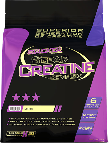 Stacker2 6th Gear Creatine Complex Lemon (1135 g)
