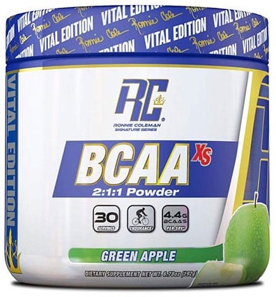 Ronnie Coleman BCAA-XS Powder Green Apple (200 g)