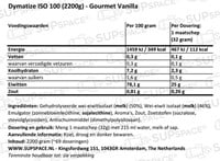Dymatize Iso 100 Hydrolized Gourmet Vanilla (2200 gr)