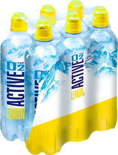 Active O2 Lemon (6 x 500 ml) 