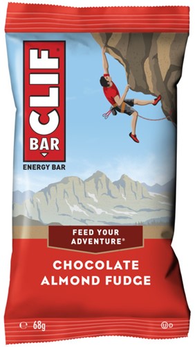 Clif Bar Chocolate Almond Fudge (12 x 68 g)