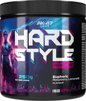 AK 47 Labs Hardstyle Pre workout Euphoric Raspberry Lemonade 250 gr
