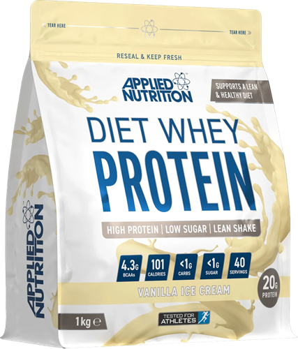 Applied Nutrition Diet Whey Vanilla Ice Cream (1000 g)