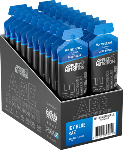 Applied Nutrition ABE Pre-Workout Gel Icy Blue Raz (20 x 60 ml)