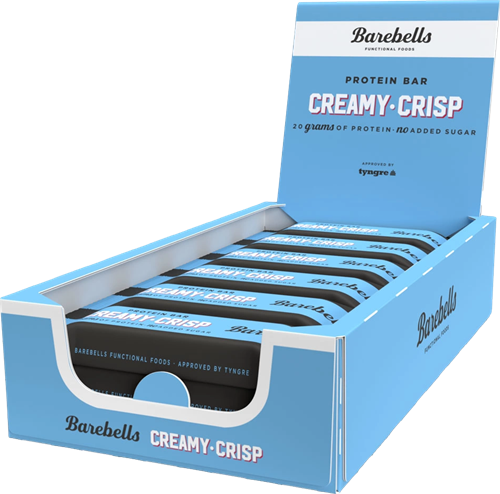 Barebells Protein Bar Creamy Crisp (12 x 55 g)