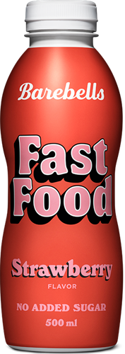 Barebells Fast Food Strawberry (1 x 500 ml) 