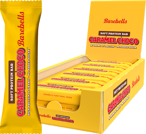 Barebells Soft Protein Bar Caramel Choco (12 x 55 g)