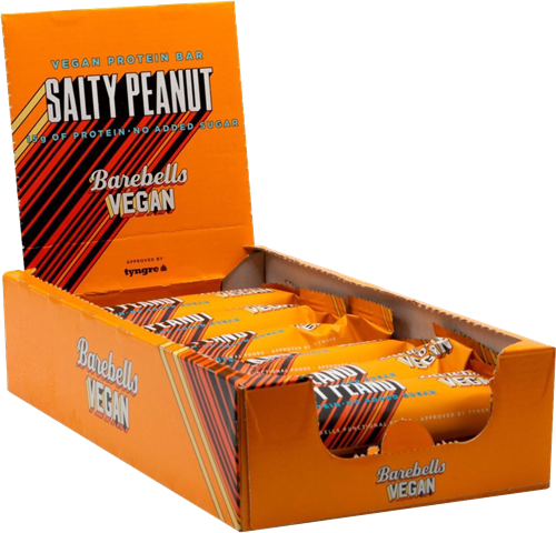 Barebells Vegan Protein Bar Salty Peanut (12 x 55 g)