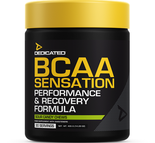 Dedicated Nutrition BCAA Sensation Sour Candy Chews (345 g)