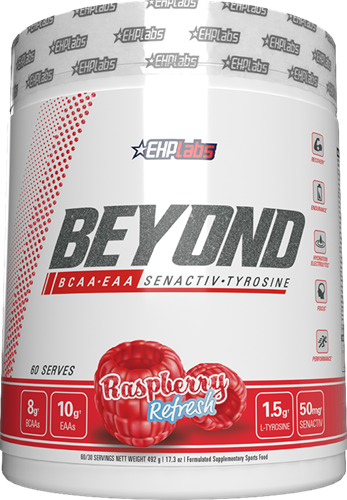 EHP Labs Beyond BCAA+EAA Intra-Workout Raspberry Refresh (60 servings)