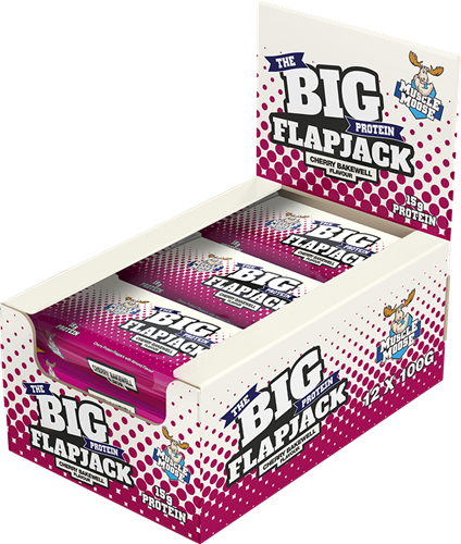 Muscle Moose Big Protein Flapjack Cherry Bakewell (12 x 100 g)