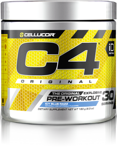 C4 Original Pre-workout Icy Blue Razz (195 g)
